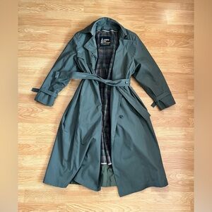 Vintage London Fog warm lined trench coat